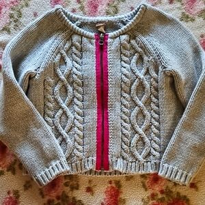 Tea Collection Zip Up Sweater